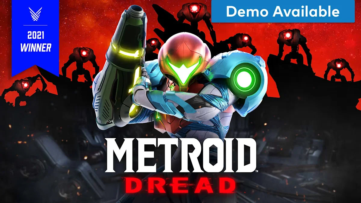 Metroid Dread - Jeu d'aventure Nintendo Switch avec carte de jeu physique 100 % originale