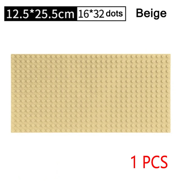 Plaque de Base 32x32 16x32 points, plaque de construction classique pour blocs de construction, pièces de bricolage compatibles avec Lego City Friends