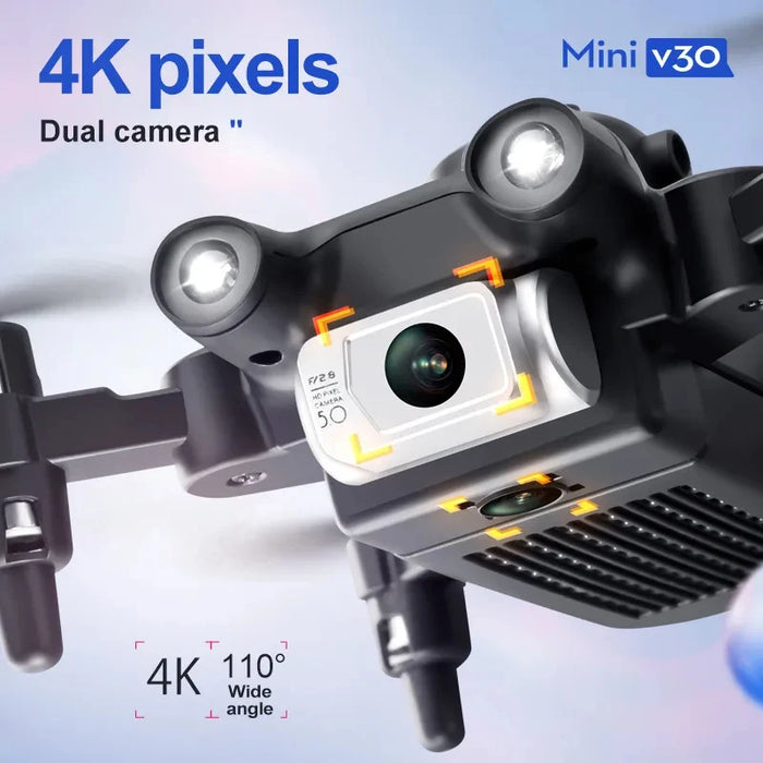 XIAOMI 4DRC V30 Mini-Drohne mit HD-Kamera 4K 1080P FPV RC-Drohne, professionelles fünfseitiges Hindernisvermeidungs-Hubschrauberspielzeug