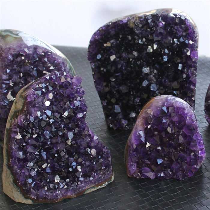 Premium AAA+ Amethyst-Geoden-Cluster für Heim- und Bürodekoration – Naturstein-Heilgeschenk