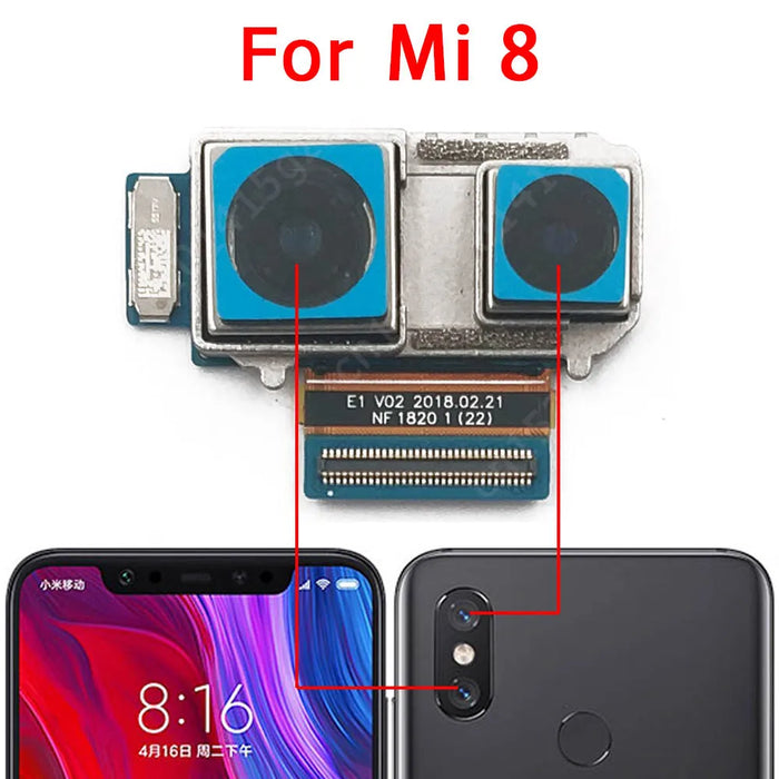 Caméra arrière pour Xiaomi Mi 6 8 Lite 9 SE 9T Pro - Pièces de rechange pour module de caméra