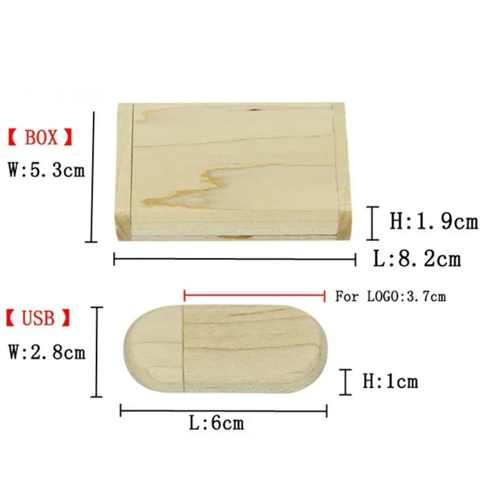 JASTER USB 3.0 haute vitesse LOGO en bois + boîte LOGO personnel client clé USB 8GB 16GB 32GB 64GB clé USB clé USB disque U