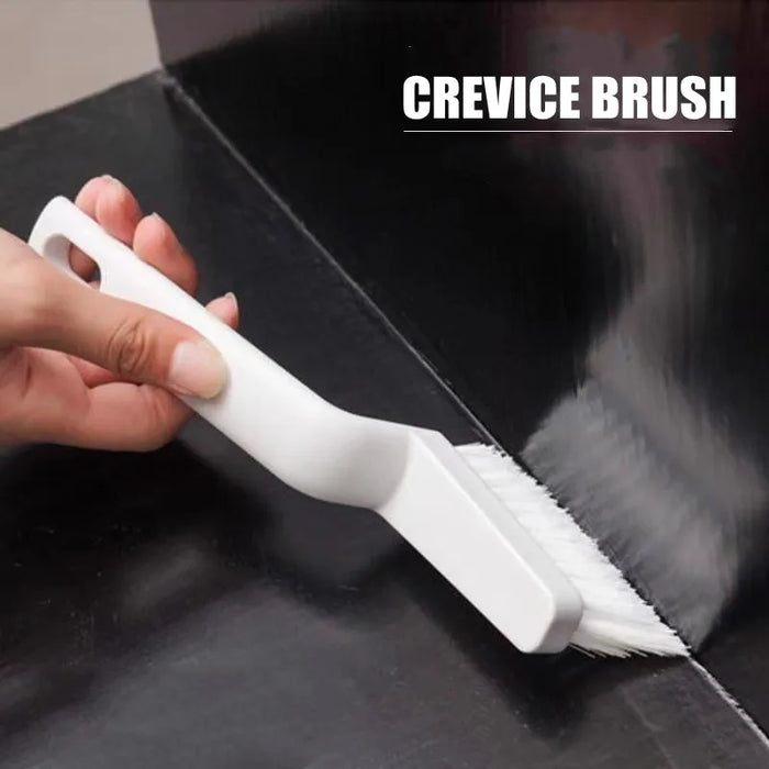 Brosse de nettoyage polyvalente pour le remplissage et les rainures des fenêtres – Outils pratiques pour le coin de la maison.