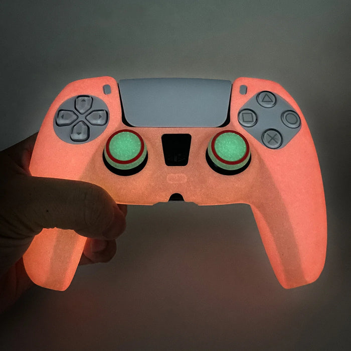 Coque en silicone souple lumineuse pour manettes PS5 - Accessoires de jeu pour manette de jeu