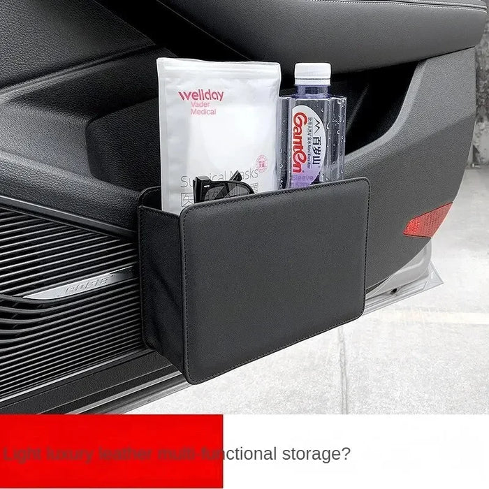 Collapsible Car Trash Holder - Door or Seatback Storage Organizer for Your Vehicle's Interior