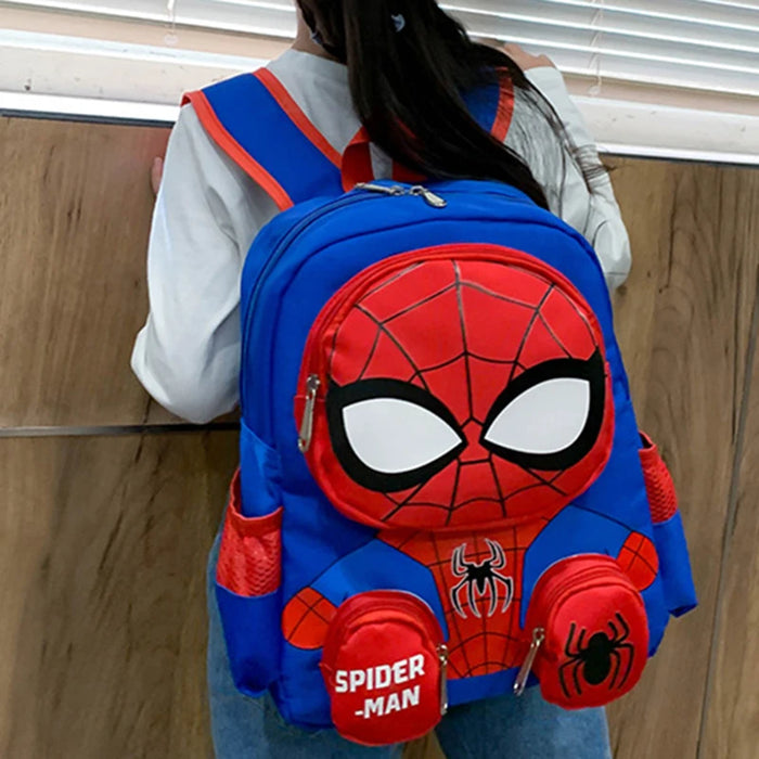 Mochilas de Spiderman, mochilas escolares de superhéroes, mochila preescolar estéreo 3D de dibujos animados, bolsa de viaje para niños, regalo