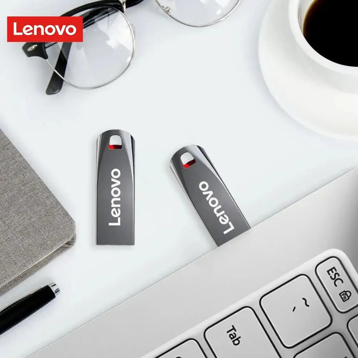 Lenovo-unidad Flash de Metal USB 3,0, 2TB, Pendrive de alta velocidad, 1TB, 512GB, 256GB, unidad Usb portátil, resistente al agua