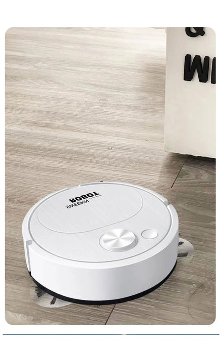 2024 Nouvel aspirateur robot sans fil 3 en 1 avec chargement USB - Nettoyage efficace pour la maison et le bureau avec fonction d'aspiration et de nettoyage de 1 500 Pa