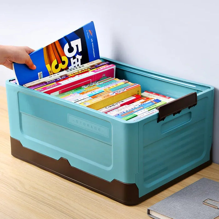 Zusammenklappbare Aufbewahrungsbox – geräumig und praktisch zum Organisieren von Spielzeug, Kleidung, Snacks, Büchern und Schuhen, ideal für Zuhause und Auto