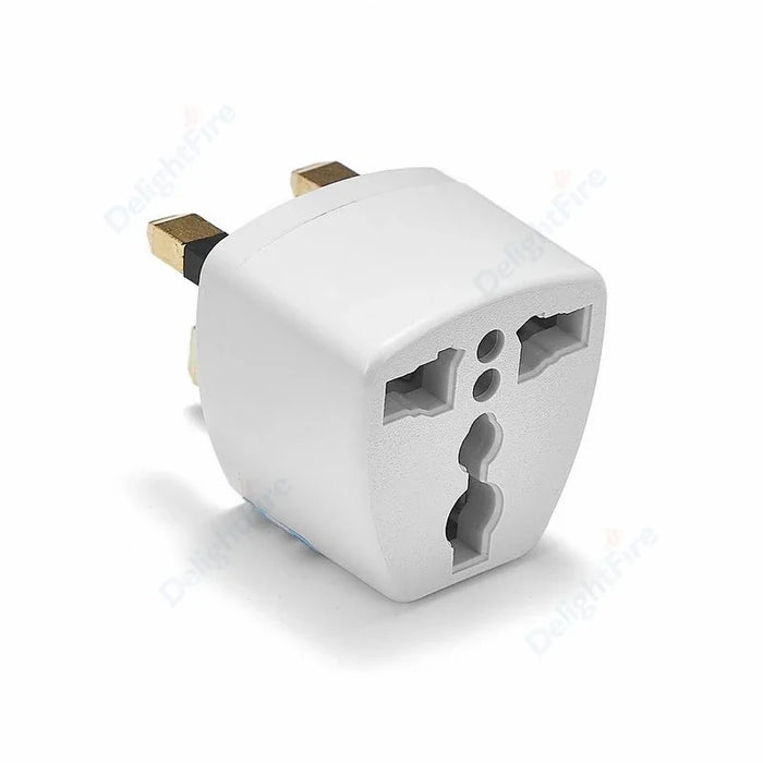 Adaptateur de prise universel UK pour voyage-adaptateur secteur US/EU/AU vers UK avec prise de courant et convertisseur