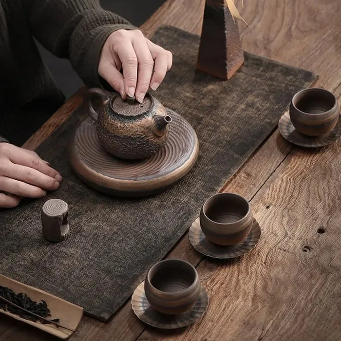 Tasse à café en porcelaine céramique de style japonais - Tasse à thé personnalisée, verre à boire, tasse à vin, tasse à eau - Coffret cadeau et vente en gros.