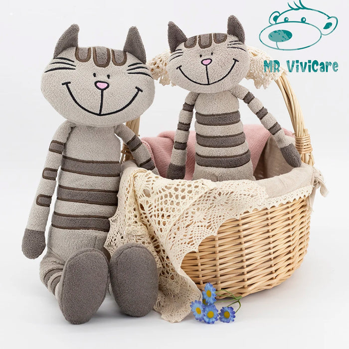 MR ViviCare Juguete de Peluche para Gato: Juguete de Peluche Suave y Lindo para niños, Perfecto como Accesorios para Fotos y Regalos de cumpleaños