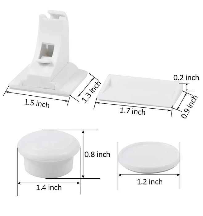 Sorgen Sie für die Sicherheit Ihres Kindes mit magnetischen Kindersicherungen: Perfekt für Schrank- und Schubladentüren für Kleinkinder und Kinder