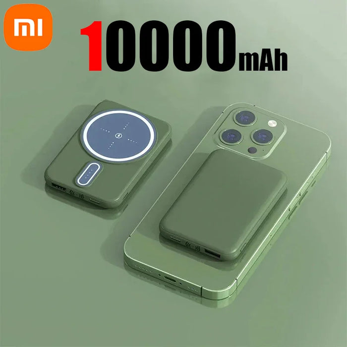 Cargador rápido inalámbrico magnético del banco de energía Xiaomi 50000mAh para iPhone, Huawei y Samsung