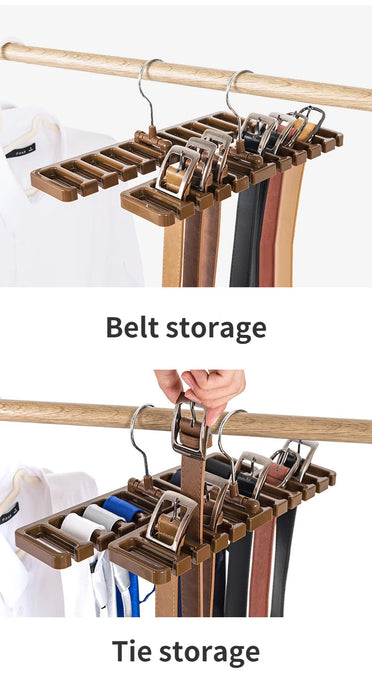 Close Neck Scarf Hanger – Drehbarer Aufbewahrungsständer für Schals und Accessoires im Haushalt