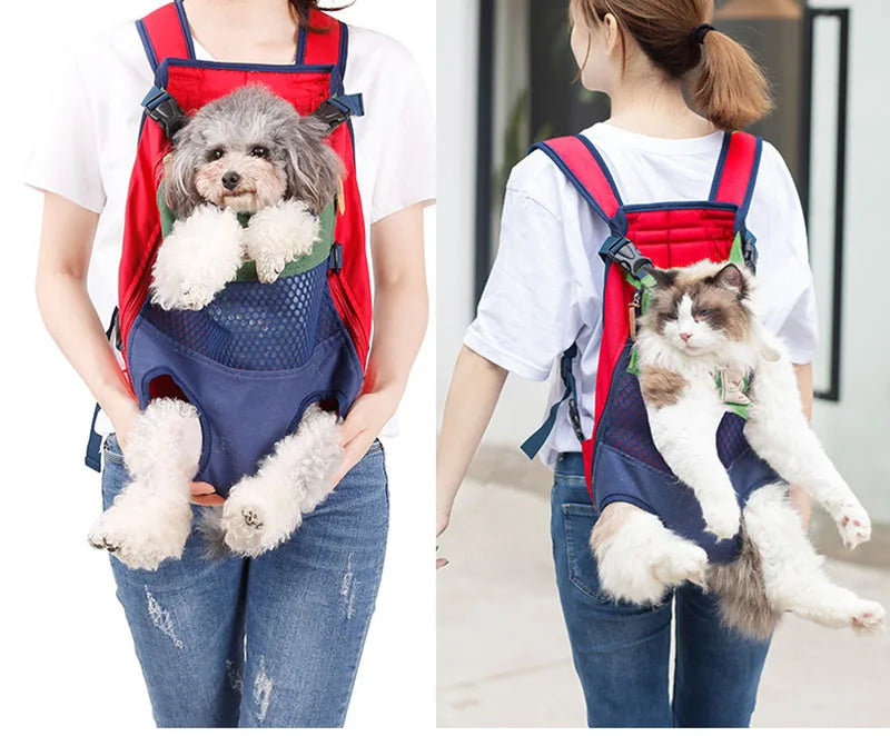 Nueva Mochila para Animales - Bolsa de Viaje para Gatos y Perros, Bolsa de Transporte para Perros Pequeños y Medianos