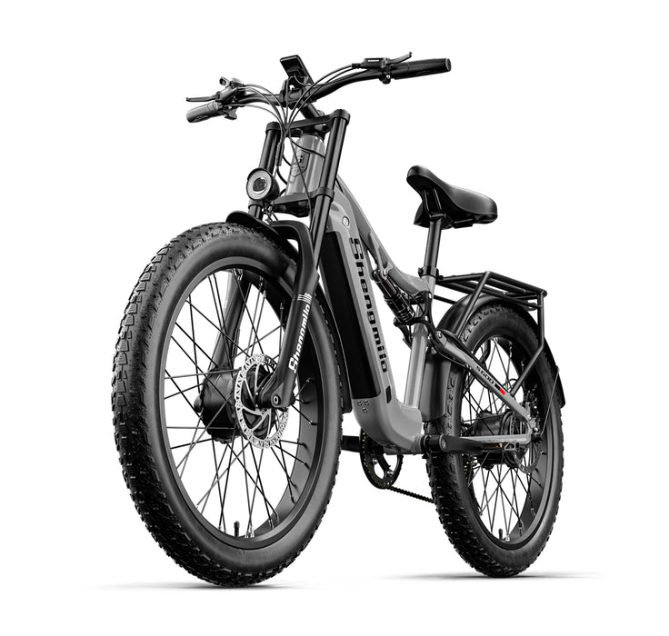 Shengmilo S600 26 Zoll Elektrofahrrad 2000W Motor Fat Bike 48V17.5AH Herren Mountainbike Erwachsene City Bike Ebike