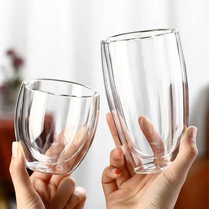 Verres isothermes double face – Tasses à café et chopes à bière élégantes en 5 tailles