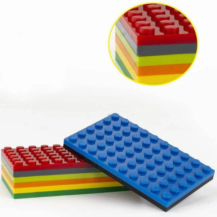 Petits blocs de construction 3033 6x10, 5 pièces, pour jeu créatif, compatibles avec Lego et autres systèmes de construction