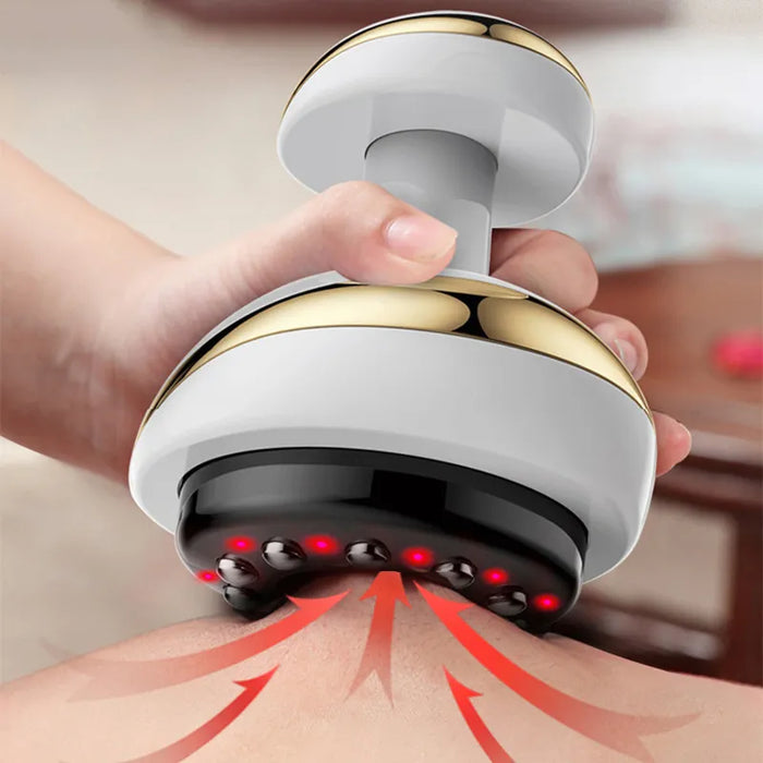 Masseur électrique Guasha pour la maison, avec ventouses et chaleur, masseur corporel Anti-cellulite