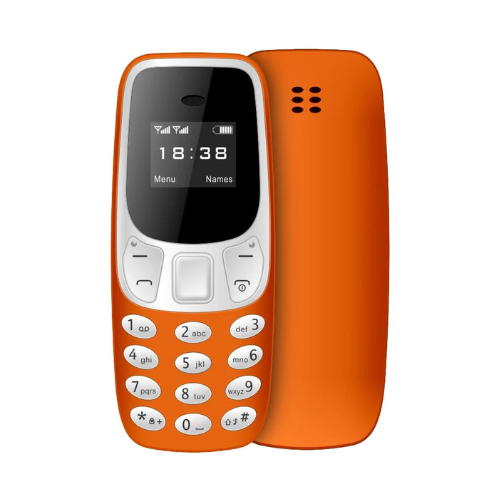 SERVO BM10 Super Mini téléphone portable double SIM avec Bluetooth, voix magique, faible rayonnement et prise en charge multilingue