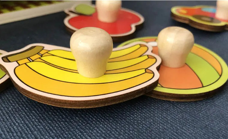 Puzzles en bois Montessori pour les tout-petits – Jouets animaux d'apprentissage pour 1 à 3 ans