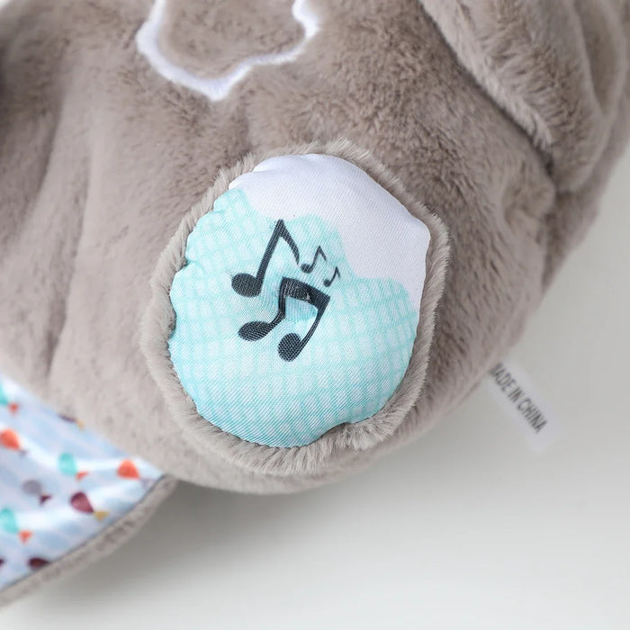 Nutria que respira, juguete musical de peluche para dormir y jugar, nutria con sonido ligero, regalos sensoriales innovadores para bebés