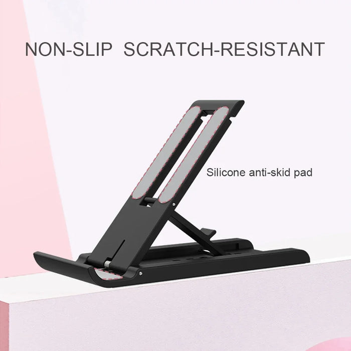 Soporte plegable para teléfono de escritorio, Mini soporte portátil para teléfono móvil para Xiaomi, iPhone, Samsung, soporte para teléfono móvil