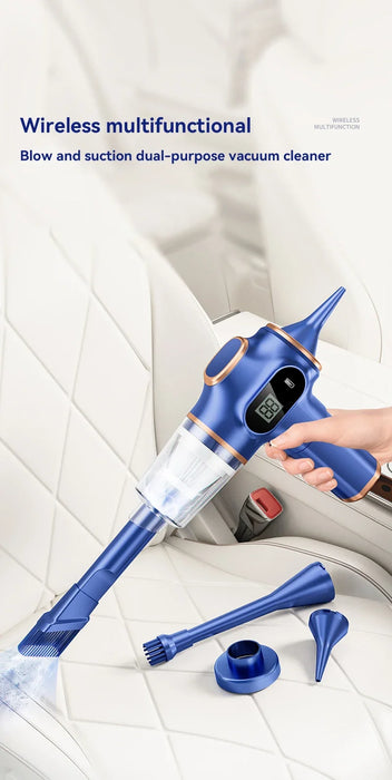 New Original 9500000Pa 5 in 1 Cordless Car Vacuum Cleaner, Portable Robot Vacuum Cleaner Handheld for Home and Car Applications