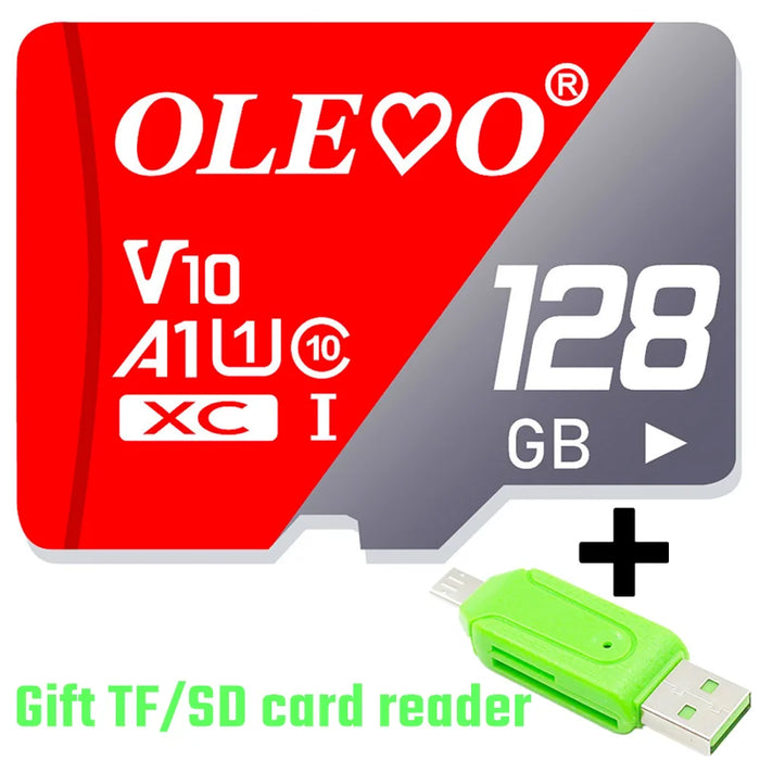 Tarjeta de memoria Mini SD Extreme Pro de 128GB, 64GB, 32GB, 16GB, 256GB, U1 V10, tarjeta TF, tarjeta Flash de alta velocidad para teléfono, cámara y Dron