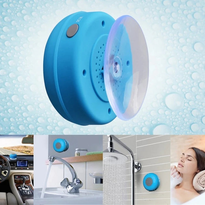 Wasserdichter Mini-Bluetooth-Lautsprecher für Dusche und Auto – kabellose und kompakte Musiklösung