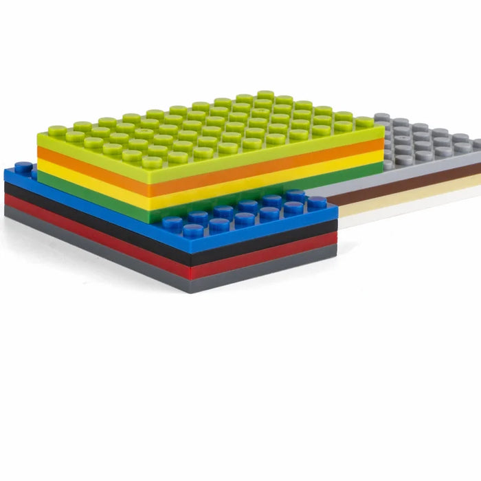 Petits blocs de construction 3033 6x10, 5 pièces, pour jeu créatif, compatibles avec Lego et autres systèmes de construction