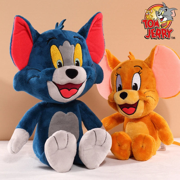 Tom y Jerry Peluche Gato y Ratón Tuffy Nibbles Peluches Fuzzy y Figuras Coleccionables