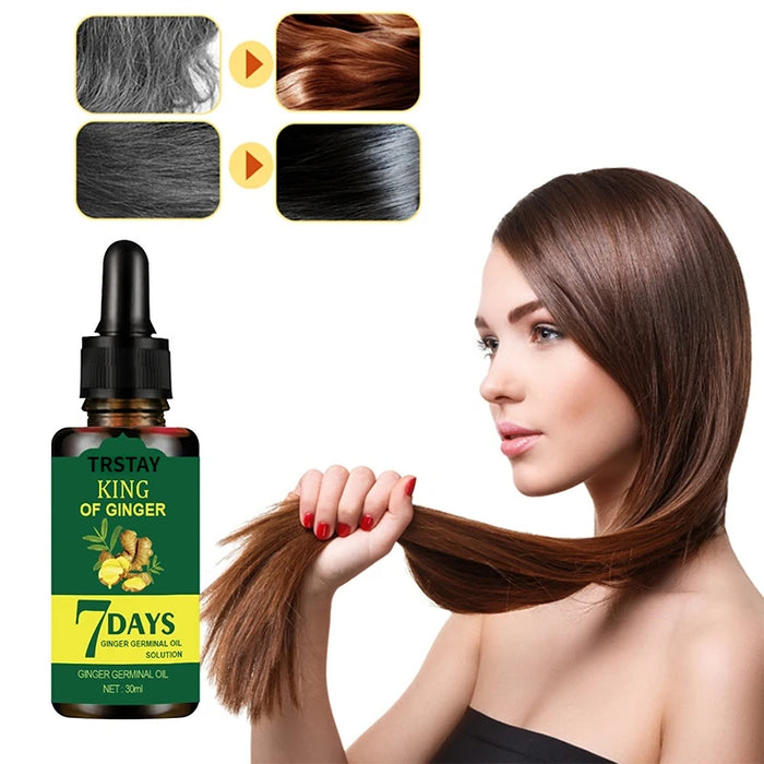 30 ml de aceite capilar de jengibre – Tratamiento intensivo para cabello más grueso y fuerte