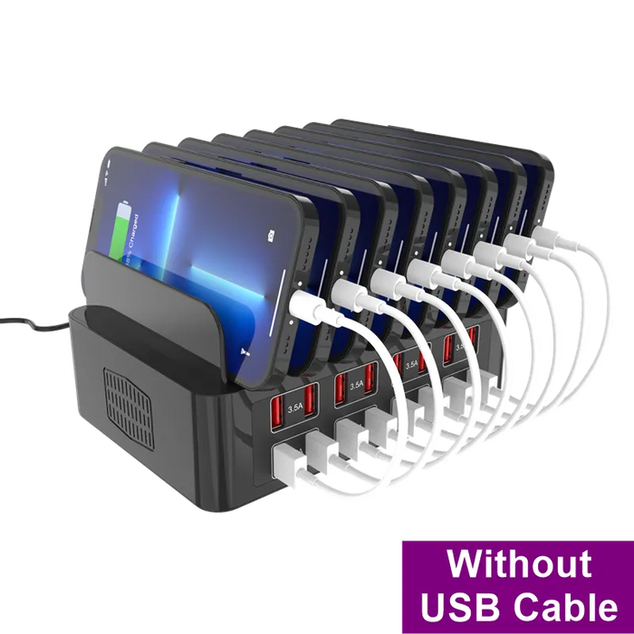 Chargeur rapide 150 W avec 16 ports USB – Station de charge universelle pour iPad, iPhone 14/13, Samsung S22, Xiaomi et tablettes