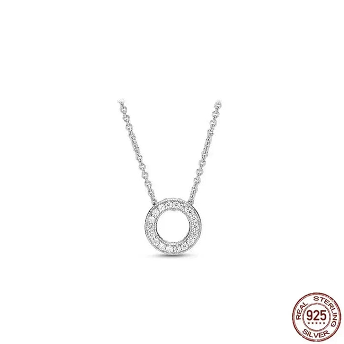 Eleganter Anhänger aus 925er Sterlingsilber mit glänzenden Herzen, perfekt für Pandora und als Geschenk für Paare