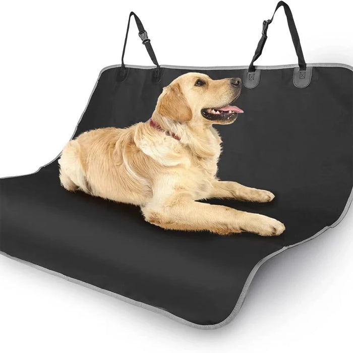 Funda de asiento trasero impermeable universal para mascotas - Alfombrilla de seguridad para viajes para gatos y perros