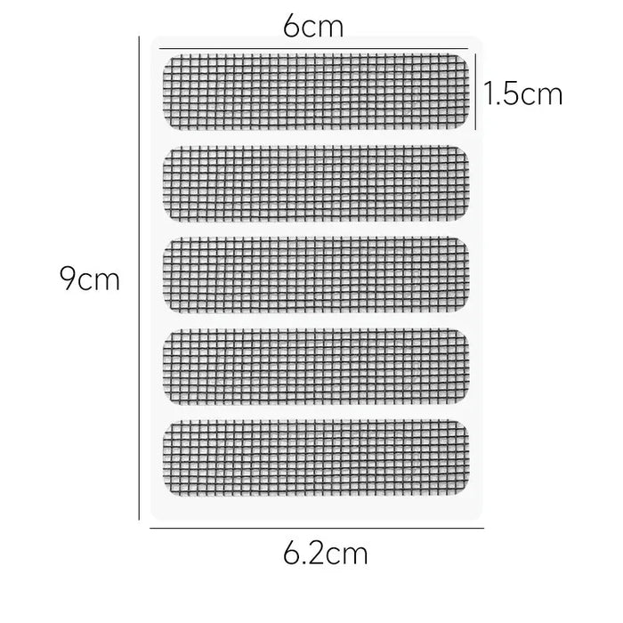 Autocollants de réparation de moustiquaire-5/10/20 pièces pour des réparations faciles d'écran de fenêtre