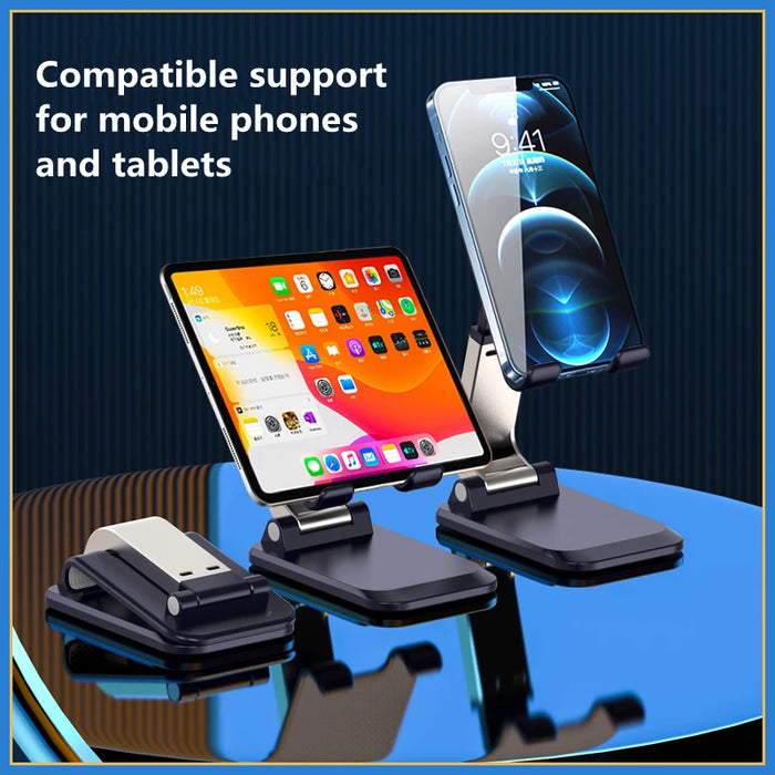 Support de bureau pliable en ABS pour téléphones mobiles et tablettes-support iPad, iPhone 13, X et Smartphones universels, support Portable