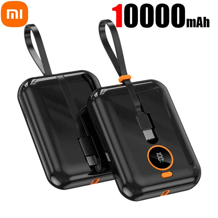 Xiaomi-Banco de energía de alta capacidad, 50000mAh, 66W, carga súper rápida con pantalla Digital LED para iPhone, Samsung, Huawei