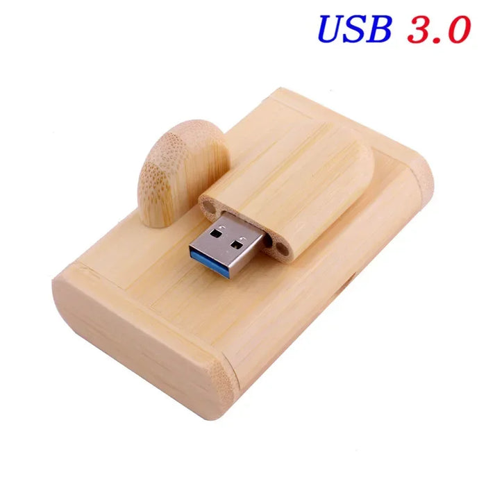 Coffret cadeau de mariage clé USB 3.0 Logo gratuit clé USB en bois clé USB haute vitesse 64GB/32GB/16GB/8GB/4GB capacité réelle