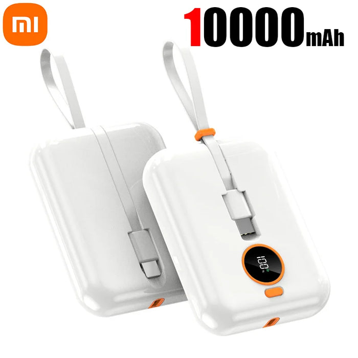 Xiaomi-Banco de energía de alta capacidad, 50000mAh, 66W, carga súper rápida con pantalla Digital LED para iPhone, Samsung, Huawei