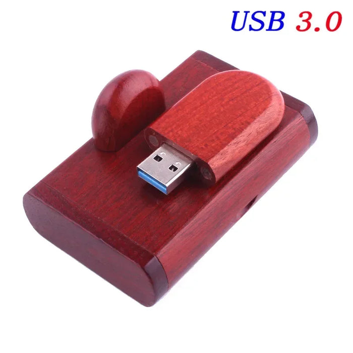 Coffret cadeau de mariage clé USB 3.0 Logo gratuit clé USB en bois clé USB haute vitesse 64GB/32GB/16GB/8GB/4GB capacité réelle