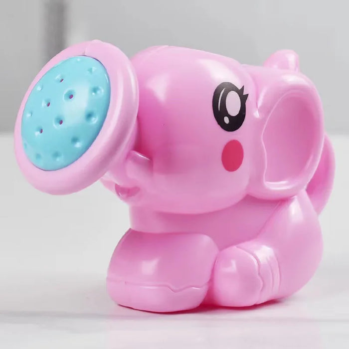 Pichet en plastique pour jouet de bain, outil de douche pour enfants, pulvérisateur d'eau en forme d'éléphant pour douche d'été