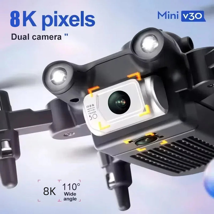 XIAOMI Mijia 4DRC V30 Mini Drone 5G 8K HD Cámara dual GPS FPV Detección de obstáculos de cinco lados profesional RC 10000M