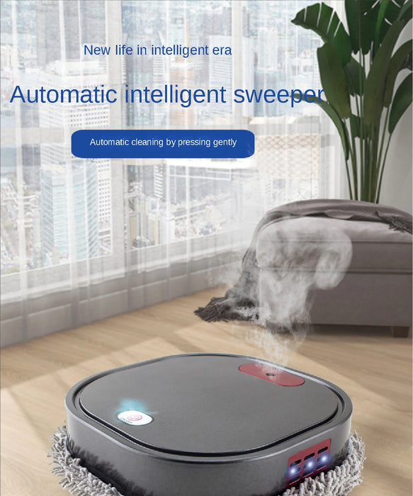 Nouveau Robot aspirateur intelligent 3 en 1 avec pulvérisateur de vadrouille, Robot de nettoyage Rechargeable pour le nettoyage sec et humide, nouveauté 2024