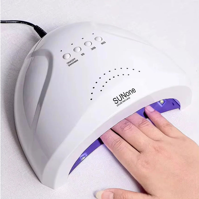 Lampe à ongles UV LED professionnelle – Sèche-ongles domestique, gel UV et outils de manucure.