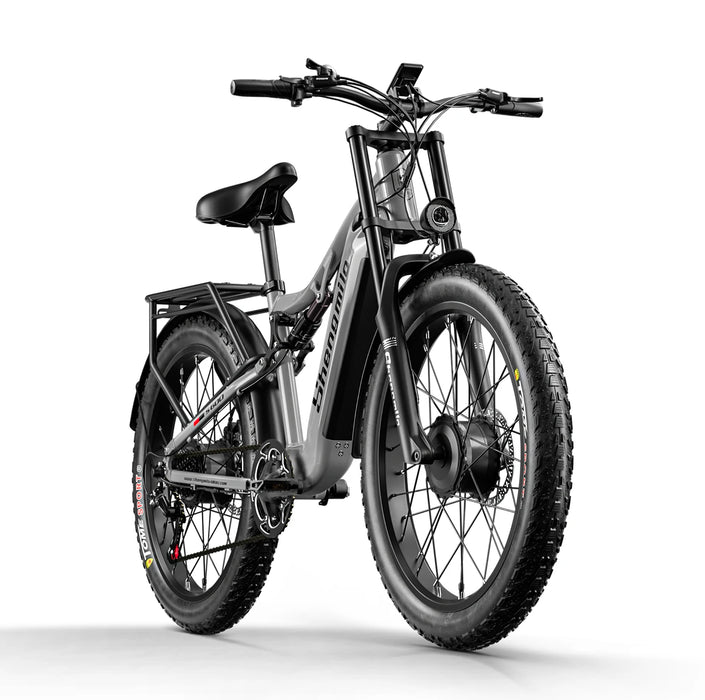 Shengmilo S600 26 Zoll Elektrofahrrad 2000W Motor Fat Bike 48V17.5AH Herren Mountainbike Erwachsene City Bike Ebike