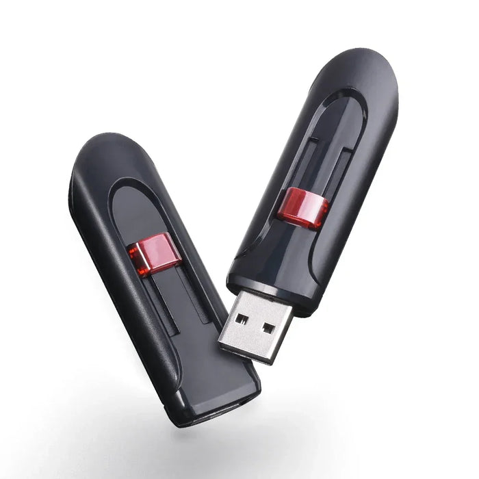 Clé USB Portable 128 go clé USB en plastique 64 go cadeau d'affaires créatif clé USB 32 go clé USB rouge capacité réelle 16 go