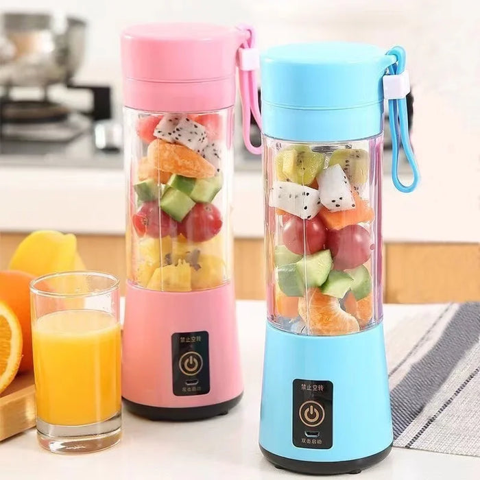 Exprimidor Inalámbrico - Mini Batidora Portátil con Carga USB para Frutas